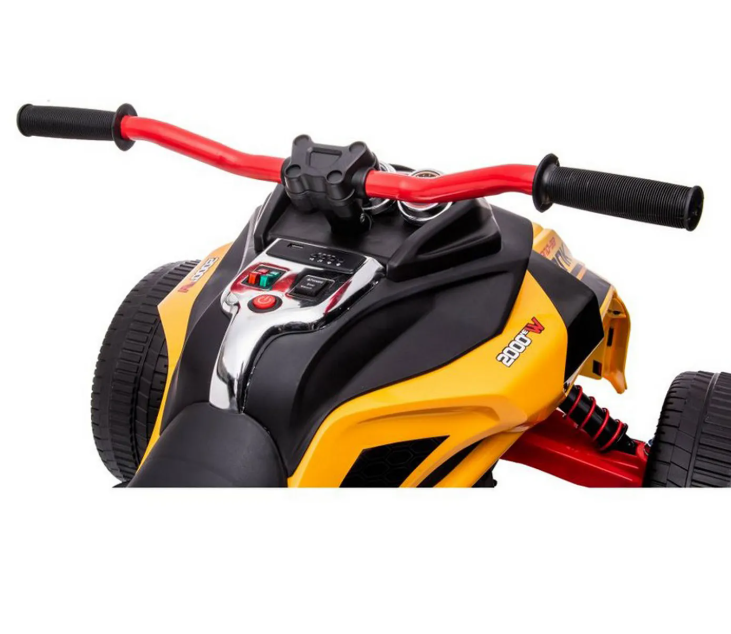 Electric Ride On Bike for Kids 3+ with Music, Key Start, Easy Control