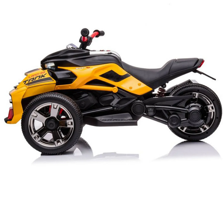 Electric Ride On Bike for Kids 3+ with Music, Key Start, Easy Control