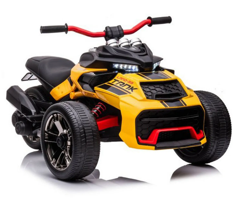 Electric Ride On Bike for Kids 3+ with Music, Key Start, Easy Control