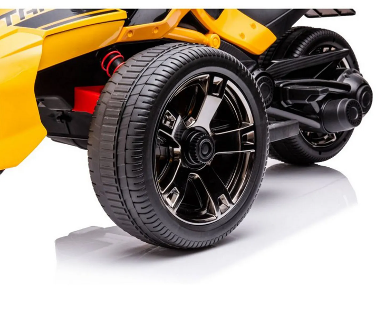 Electric Ride On Bike for Kids 3+ with Music, Key Start, Easy Control