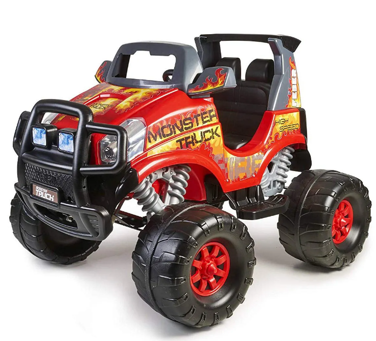 Feber Monster Truck Kids Ride-On Age 3-7 Years