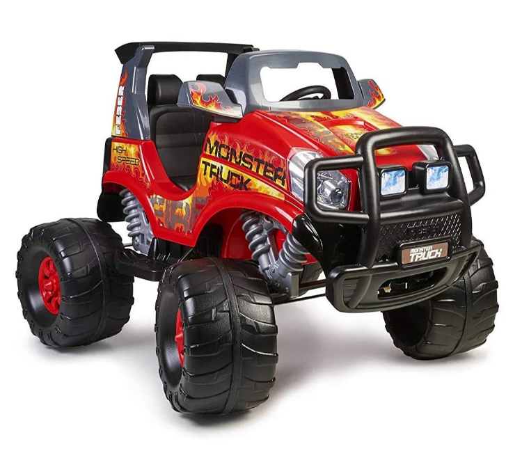 Feber Monster Truck Kids Ride-On Age 3-7 Years