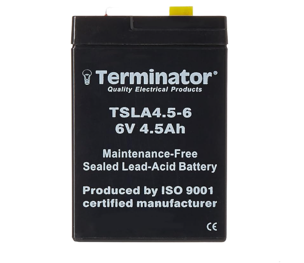 6V 4.5Ah sealed lead acid (SLA) battery For kids Ride on Toys Bikes