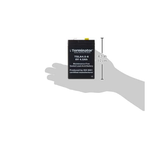 6V 4.5Ah sealed lead acid (SLA) battery For kids Ride on Toys Bikes