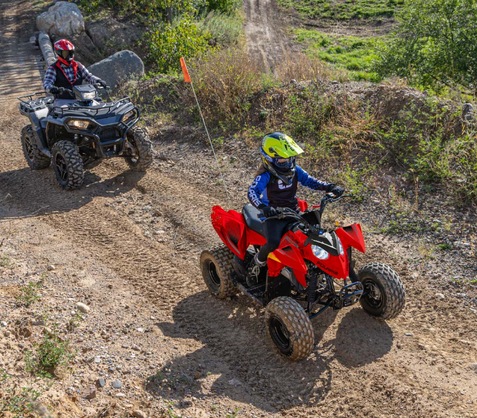 Polaris OUTLAW 110 EFI  Youths ATV Age 10 Years & Above  2026 model