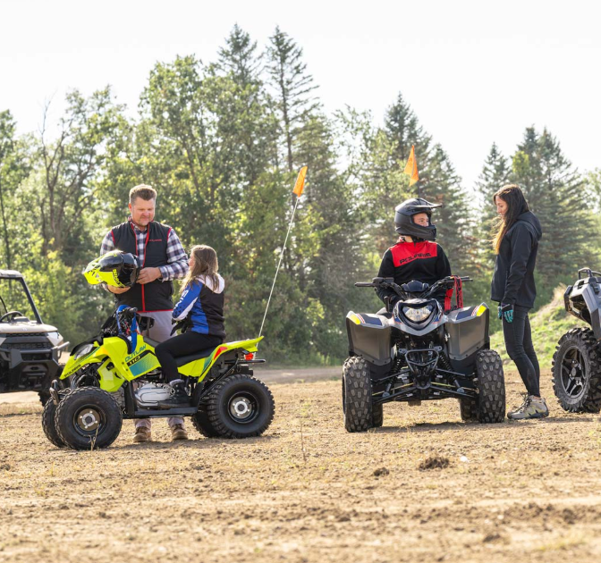 Polaris OUTLAW 110 EFI  Youths ATV Age 10 Years & Above  2026 model
