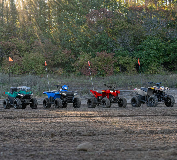 Polaris OUTLAW 110 EFI  Youths ATV Age 10 Years & Above  2026 model
