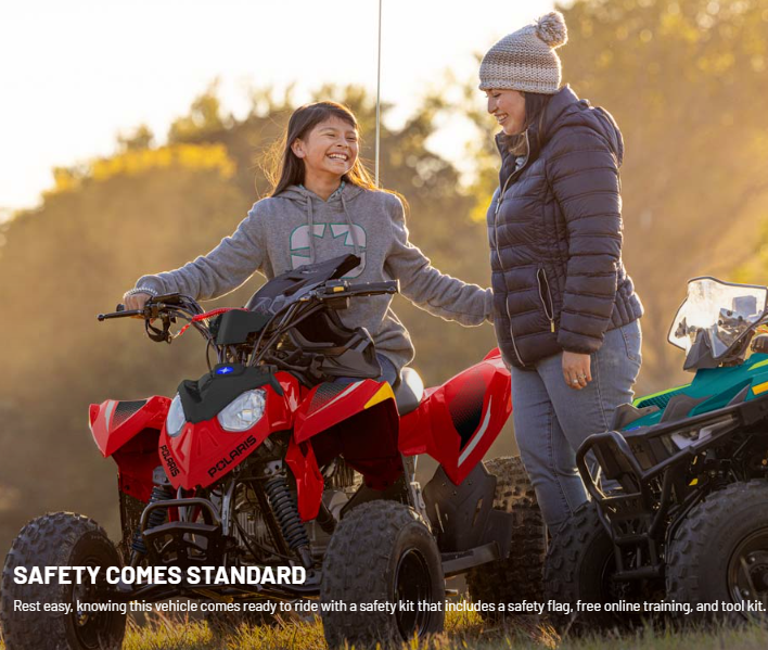 Polaris OUTLAW 110 EFI  Youths ATV Age 10 Years & Above  2026 model