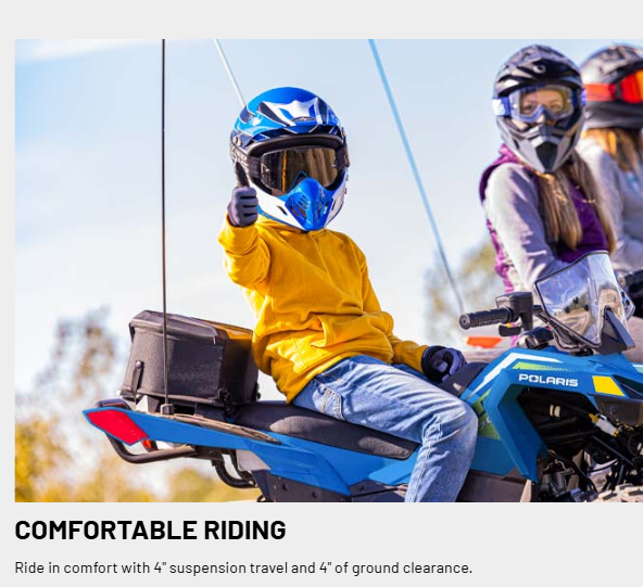 2025 Polaris Outlaw 70 EFI Age 6+