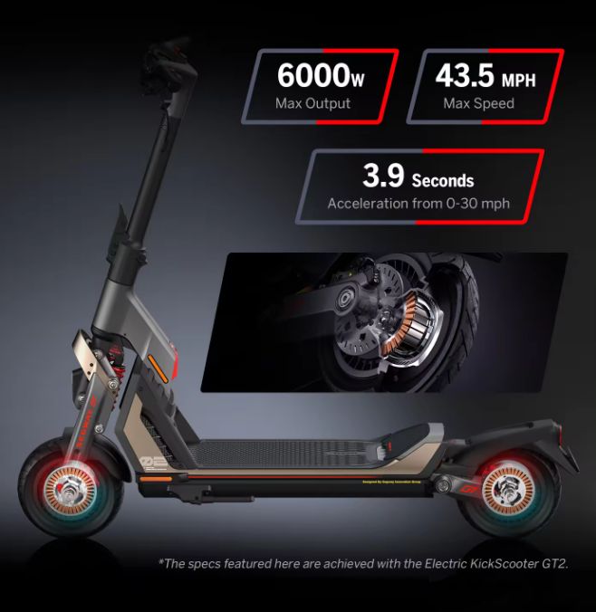 Segway Ninebot GT2 Superscooter 70kmh 90km Range