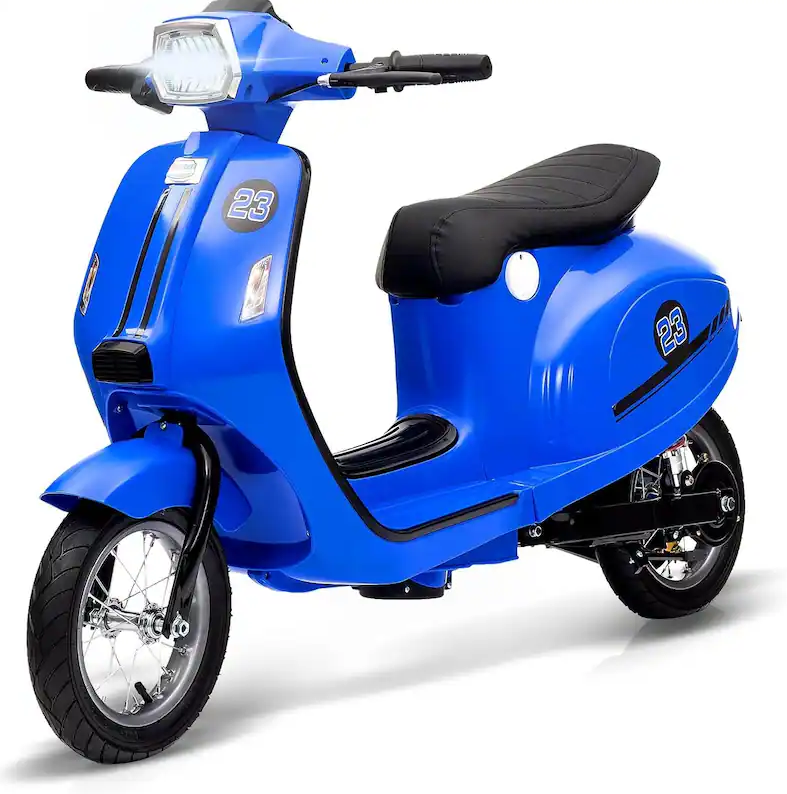Kids Rideon 24V Vespa Bike XXL Electric Scooty 350W Age 5-10