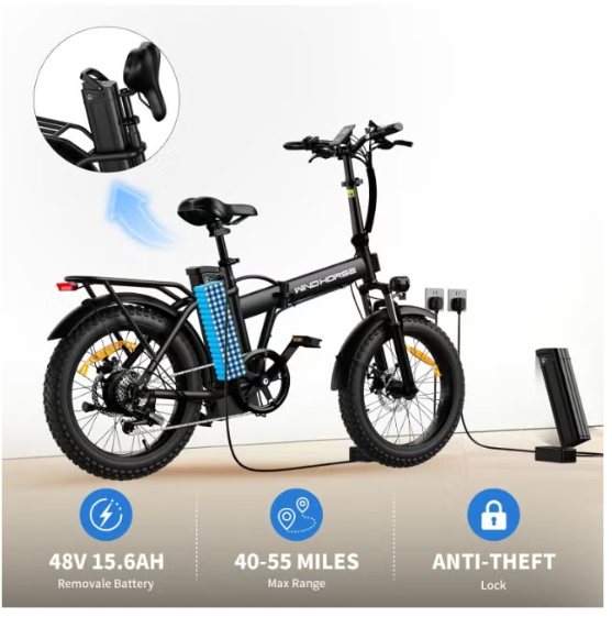 Windhorse W4A Electric Bicycle 48V 15.6Ah 720W