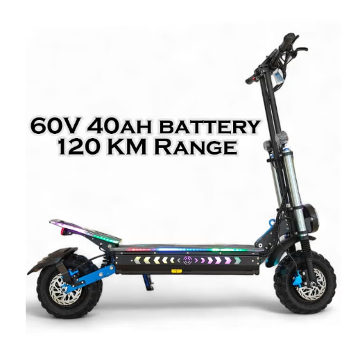 Windhorse H3 Electric Scooter 60V 40Ah 3000W Dual Motor High performance