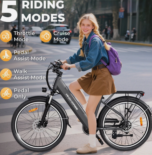 2025 New Windhorse F2 Urban Commuter E Bike 36V 13Ah 350W