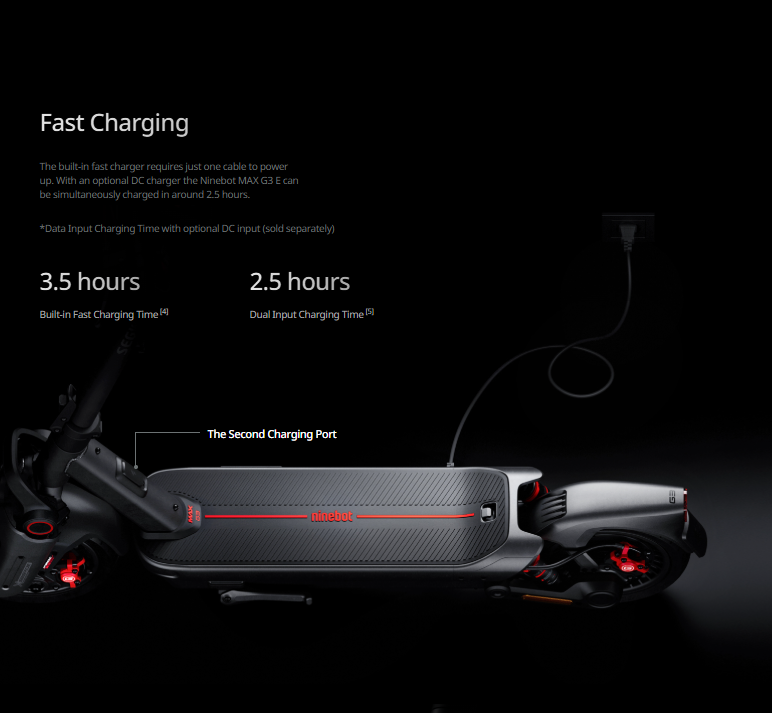Ninebot MAX G3 Electric Scooter Segway 3rd Gen 2025 New 45kmh Max Speed