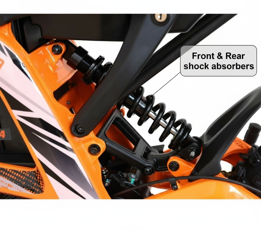 New 2026 Kugoo Wish 04 Electric Bike 60V 36Ah 3700W