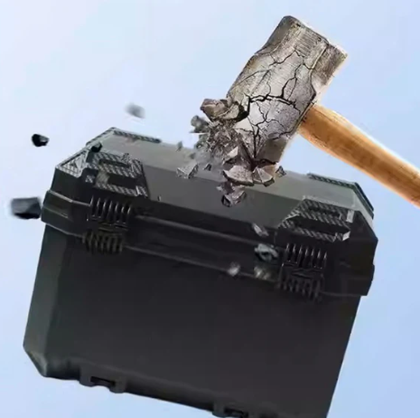 45L Universal Motorcycle Rear Storage Box – Hard Shell Tail Luggage