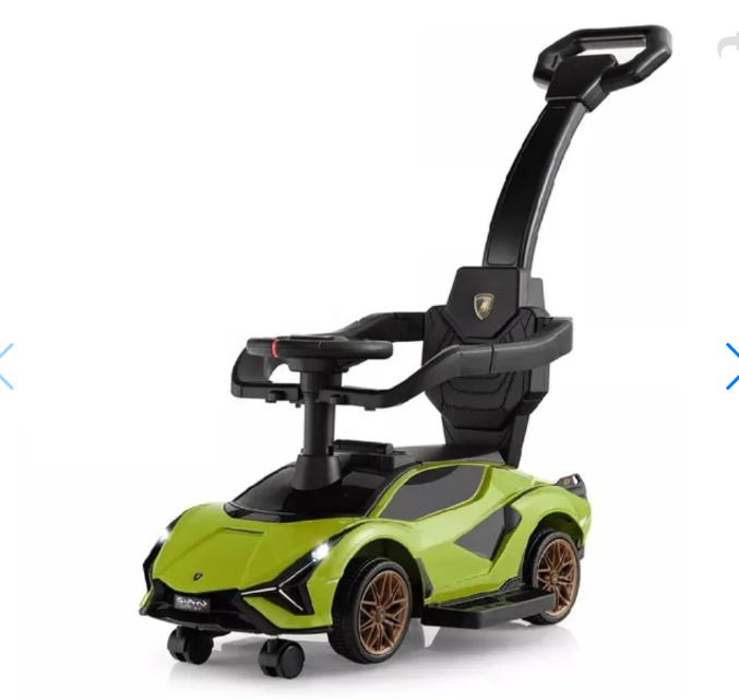 Lamborghini 3-in-1 Ride-On Push Car (Age 1–5 Years)