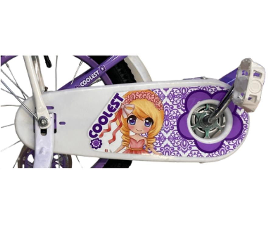 Cute Kid Girls Bicycle With Training Wheels Age 2-10