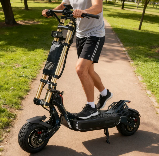 ZP-F8 MUSTLE ELECTRIC SCOOTER 72V 50Ah 8000W