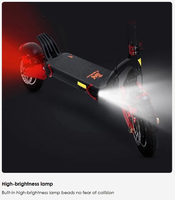 KUGOO KIRIN G1 Electric Scooter 2000W Dual Motor 65km max speed 65Km Range