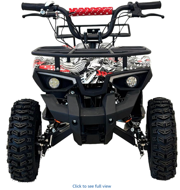 Electric ATV Quad Dirt Beach Bike For Kids Age 6-12