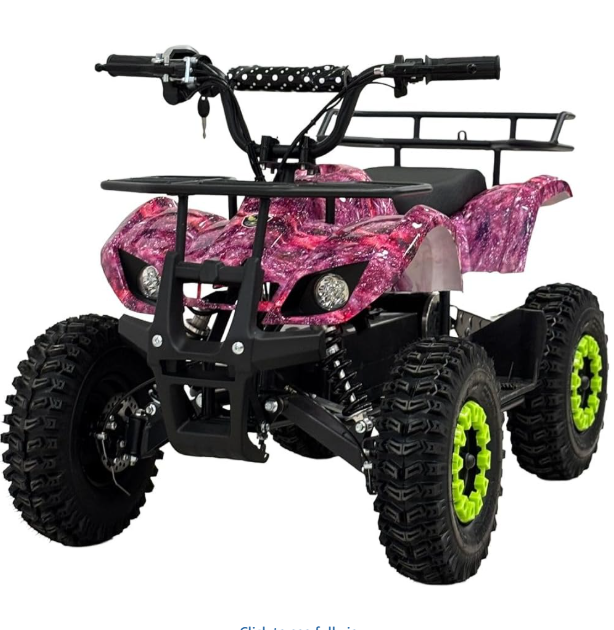 Electric ATV Quad Dirt Beach Bike For Kids Age 6-12