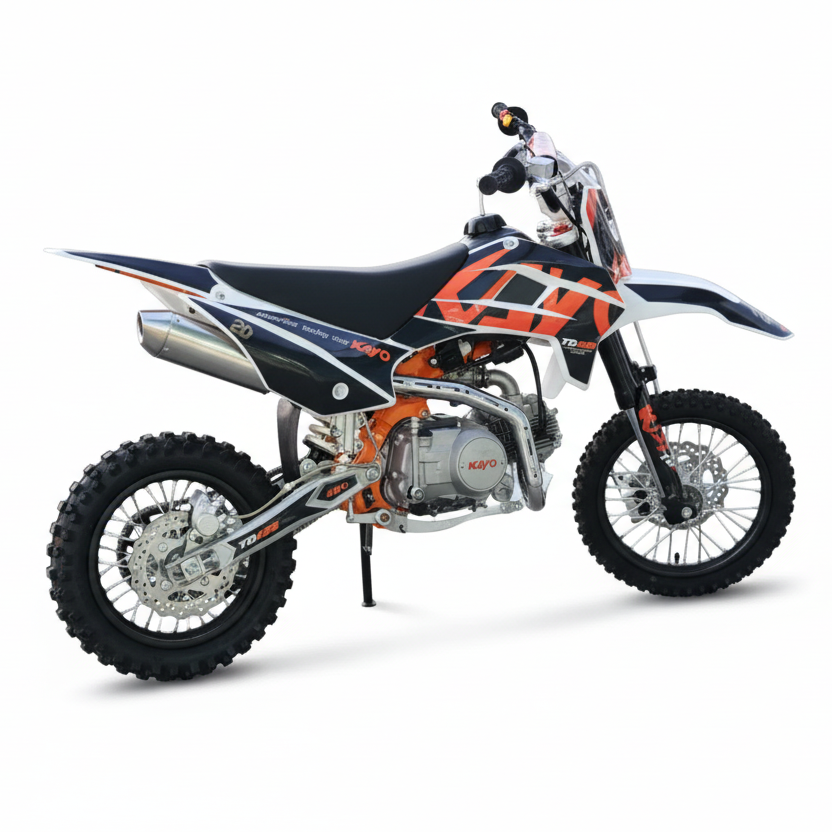Kayo - TD 125 - Kids Gas Dirt Bike Model 2025 Age 8-14