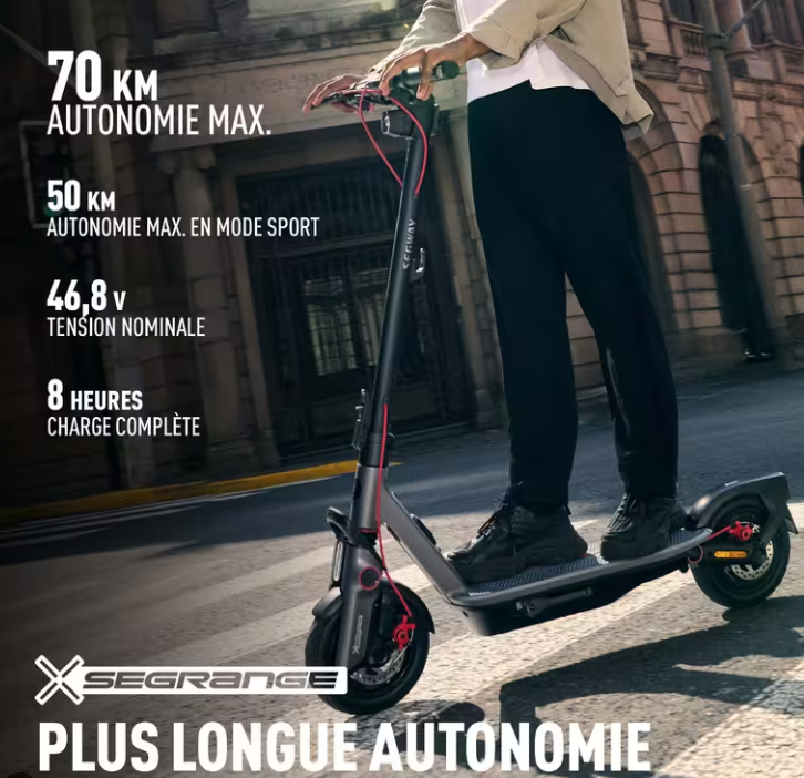 Segway Ninebot F3 Pro Electric Scooter 3rd gen 2025 New 1200W Motor 70km Range 32kmh Top Speed