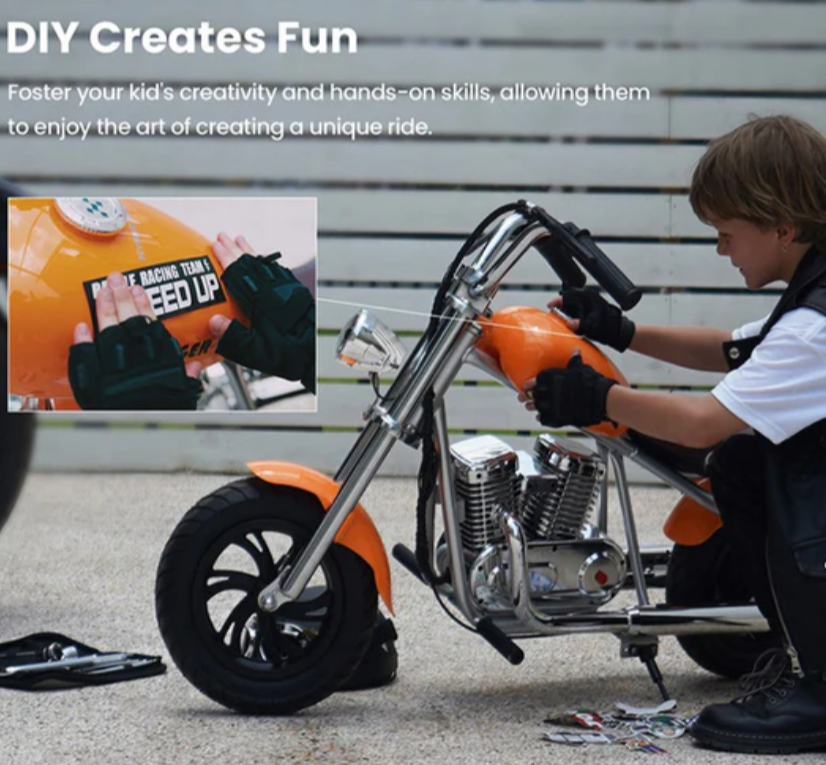 Childrens Harley EL-MB03P E Bike Age 6-12 Years