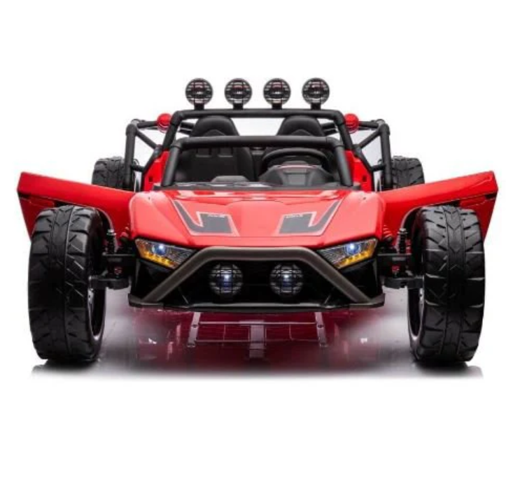 Super Slash Monster 2-Seater Electric Ride-On Car for Kids Age 2-6 Years 12V