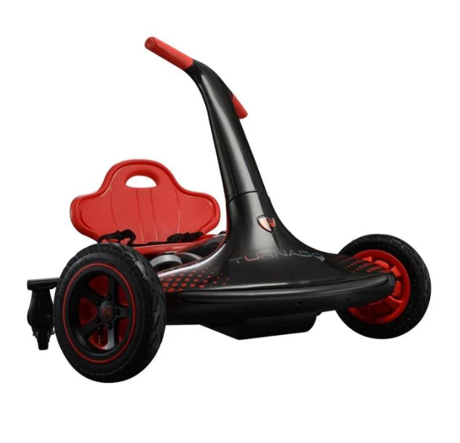Rollplay Turnado 24V Electric Drift Ride-On Scooter for Kids Age 8+