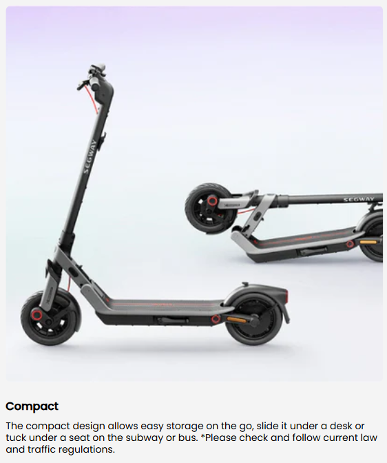 Segway Ninebot E3 Electric Scooter 32kmh Speed