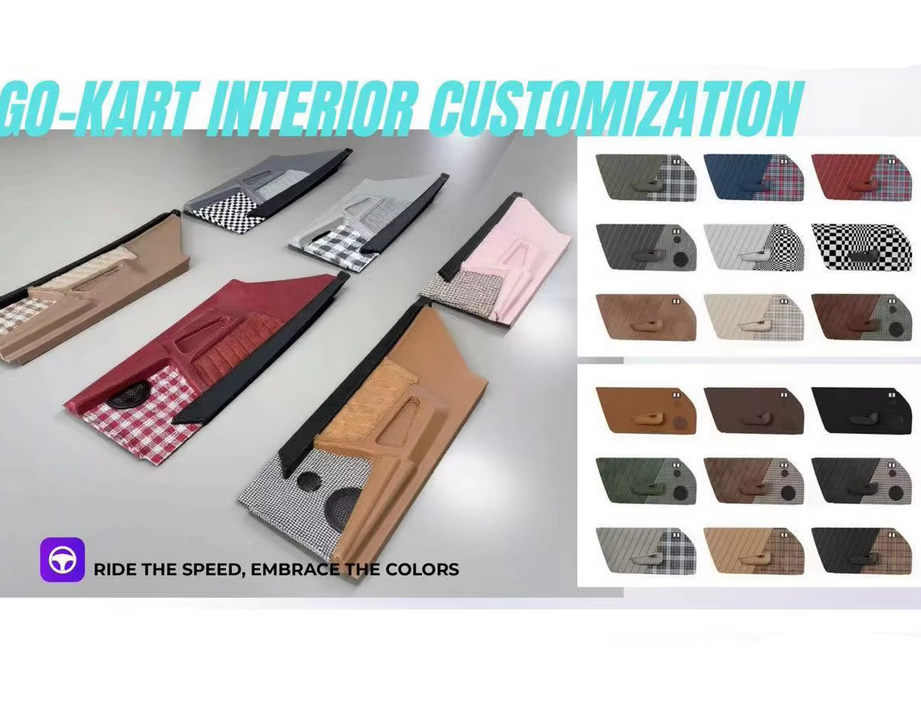 2026 New PORSHE DESIGN SPORTY ELECTRIC GOKART 40Km Range 80Kmh Top Speed