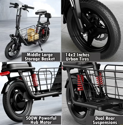 Windhorse C3 Electric Scooter 500W 10Ah