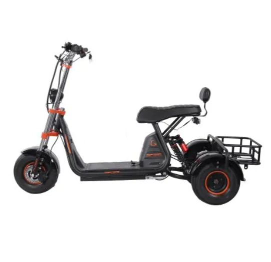 Kugoo C4 three-wheeled Harley electric scooter 48V 20Ah 800W