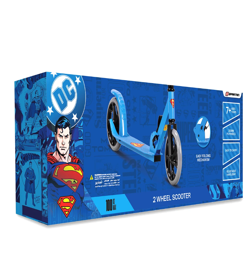 Spartan Superman Folding Scooter – Hero Speed, Hero Style Age7-12