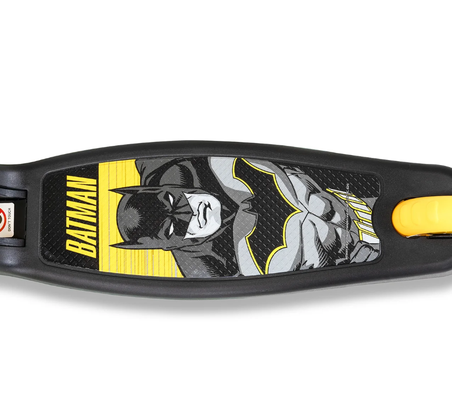 Spartan Batman 3-Wheel LED Folding Scooter – Safe, Stable ,Super Fun For Kids Age 3-6