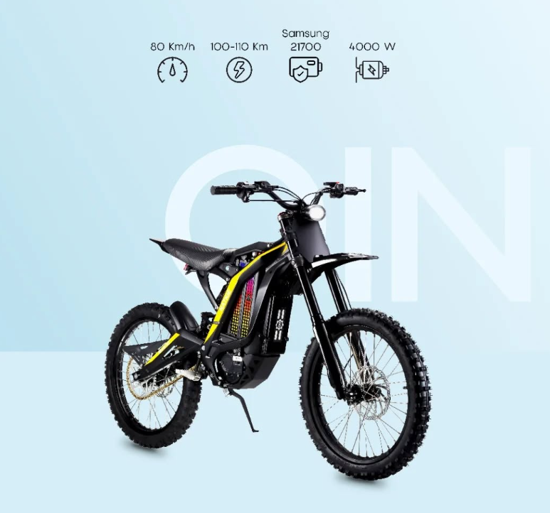 Natkie Electric Dirt Bike 72V 30Ah 4000W