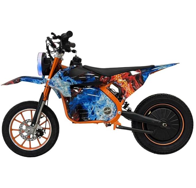 Kids Electric Dirt Bike 36V 10Ah 450W Age 7-14