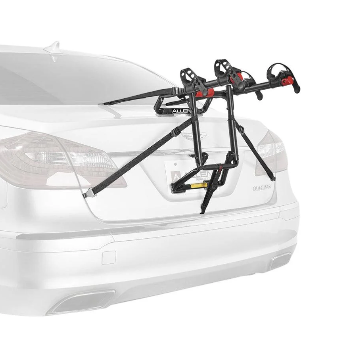 Allen Premier Trunk-Mounted Bike Rack for 02 Bikes - Black