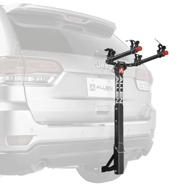 ALLEN RACK Deluxe 2 Bike Carrier 1 1/4 and 2" Hitch - Black