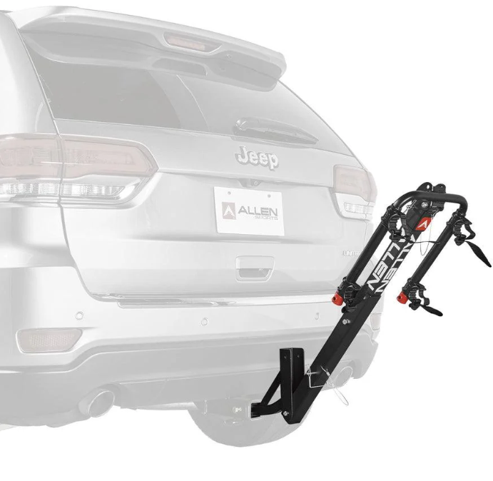 ALLEN RACK Deluxe 2 Bike Carrier 1 1/4 and 2" Hitch - Black