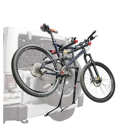 ALLEN RACK Deluxe 2 Bike Spare Tire Rack - Black