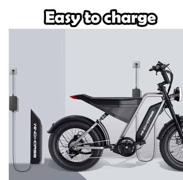 WindHorse D3 Fat Tyre All Terrain Electric Bike 48V 18Ah 1000W
