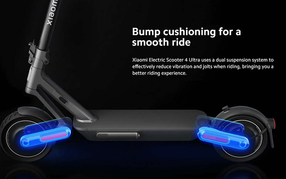 Xiaomi Electric Scooter 4 Ultra Wide deck 70km Long Range Black