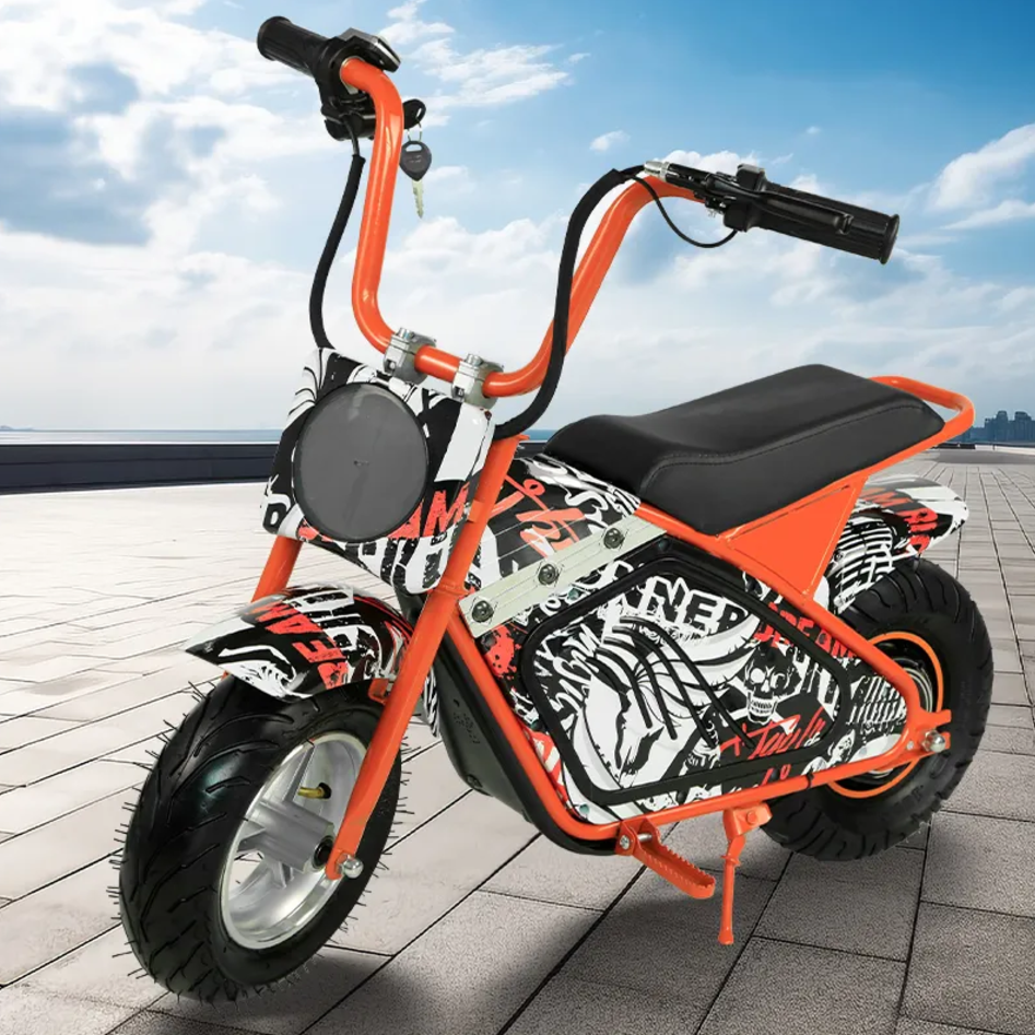 Leaders kids e motor cycle dirt street design Light 36v 4.4Ah 250W