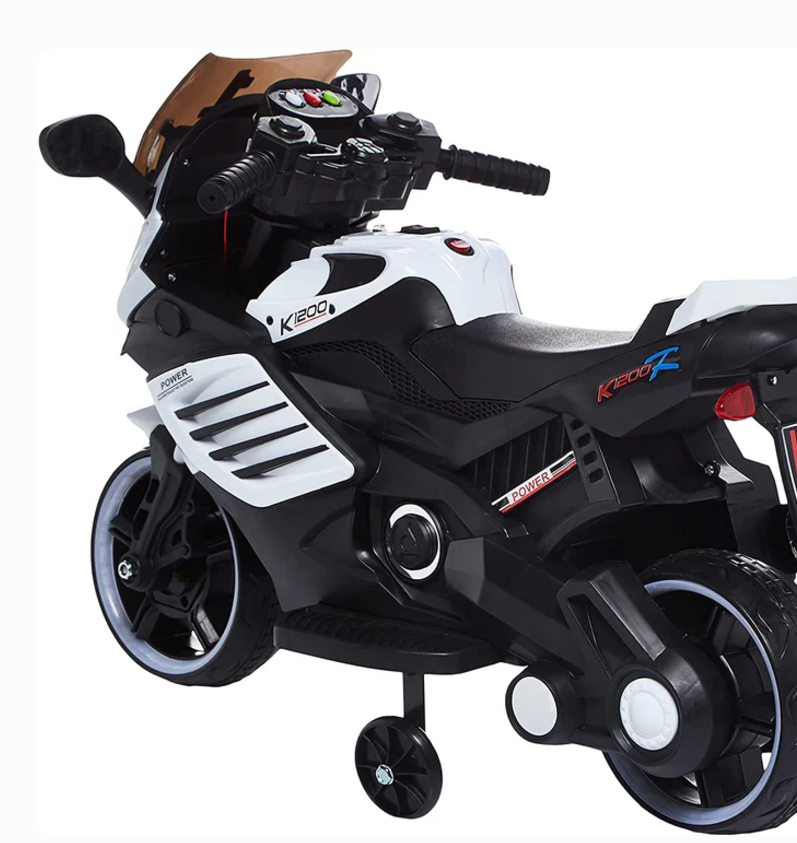 Ride On K1200 Kids Electric Motorcycle 6V Racer Bike AGE 1-3