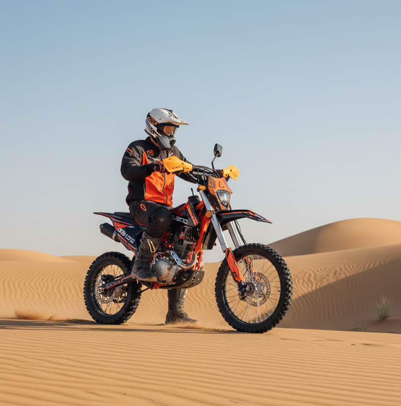 KUGOO 125CC 4 STROKE OFF ROAD GAS BIKE -2026
