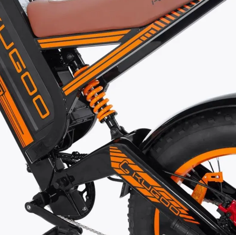 Kugoo V6 Harley Electric Bike 48V 28Ah 1000W Dual